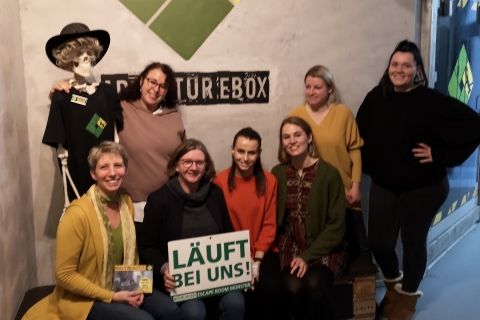 Orga-Team im Escape Room